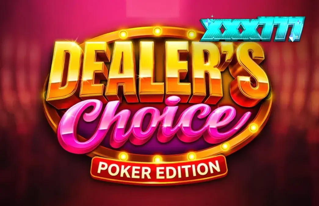 Tampilan visual slot Dealer’s Choice: Poker Edition dengan elemen kartu poker