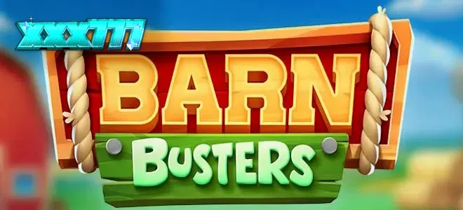 Tampilan visual karakter domba di dalam permainan slot Barn Busters